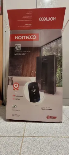 Vendo aquecedor de água à gás Komeco GN 36L preto / 220V