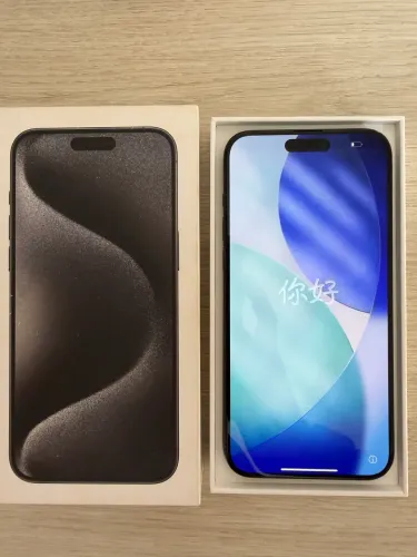 iPhone 15 Pro Max 256GB Black Titanium