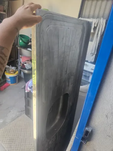 Vendo pia de alumínio com Cuba - Junto torneira de alumínio