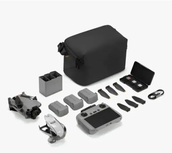 Drone Dji Mini 5 Pro Fly More Combo Plus (rc 2) 3 Baterias C Cinza