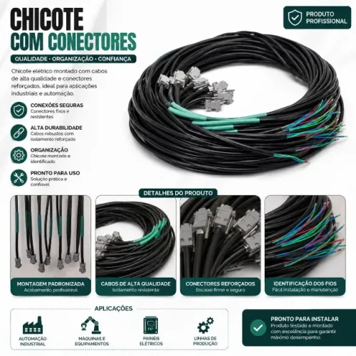 CHICOTE C/CONECTOR MOD DB9/SRV/20
