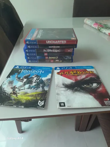 Lote de jogos ps4 pouco uso