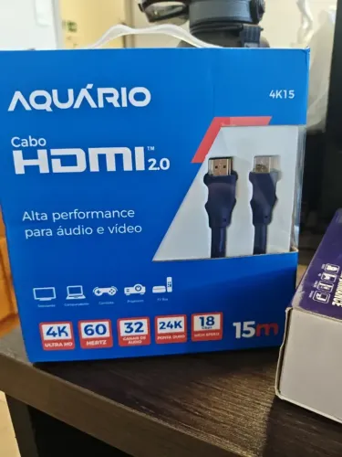 Cabo Hdmi 2.0 4k 15m Ultra Hd Hdr Alta Velocidade 60hz