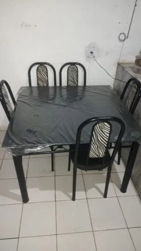 Mesa grande 6 cadeiras