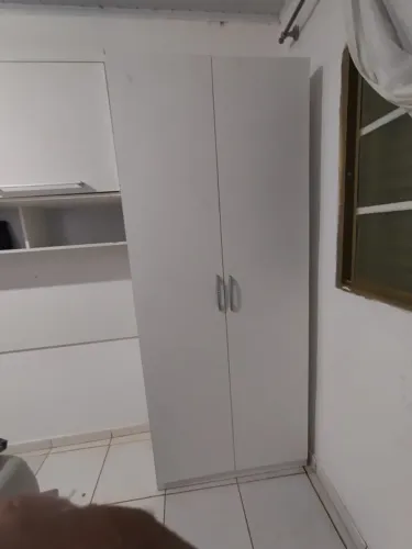 CLOSET CM 2 PORTAS E 5 GAVETAS MDF NOVO