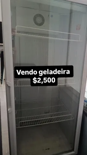 Geladeira e chapa para lanchonete
