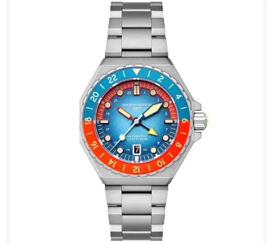 Relógio Spinnaker Dumas GMT aut. novo. 