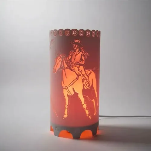 LUMINÁRIA DE PVC TEMA AGRONEGÓCIO
