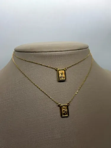 ESCAPULÁRIO CARTIER 60CM OURO 18K 750