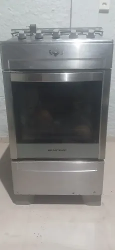 Fogão brastemp inox
