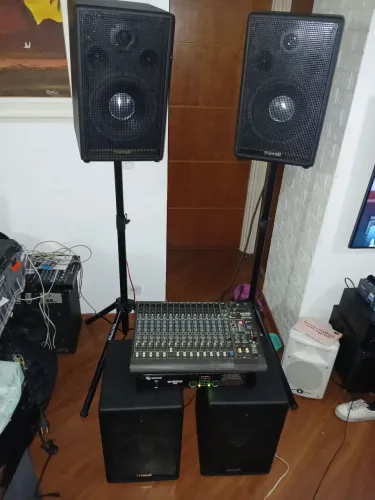 Som profissional, som para igreja, som para festas, som para barzinho