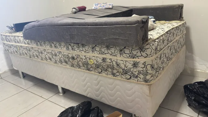 Cama box viúvo