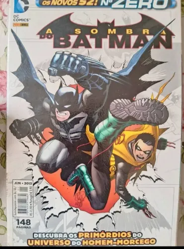 Lote HQs A Sombra do Batman (Novos 52) - Edições 0 a 12 Completo
