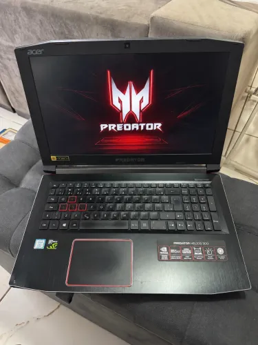 NOTEBOOK GAMER ACER PREDATOR HELIOS 300 - i7 / GTX 1060 / 16GB / SSD 1TB / HD 1TB