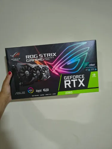 Placa de Vídeo RTX 2060 6GB ROG STRIX