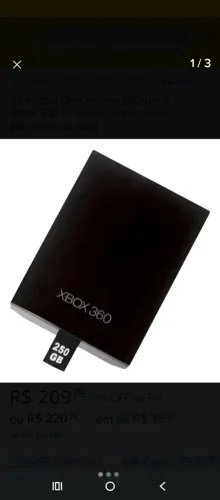 Vendo HD de Xbox 360 original 