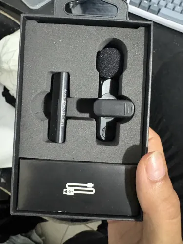 Microfone de lapela