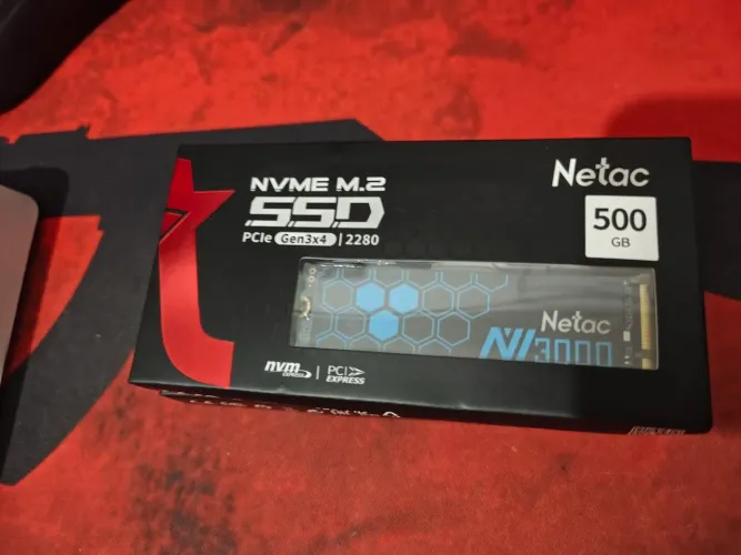 SSD NVMe 500GB Netac NV3000 Lacrado!