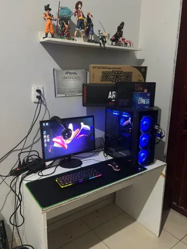 *PC GAMER CORE i5 RX 580 COMPLETO*<br>? PREÇO PROMOCIONAL DIA DAS CRIANÇAS ?