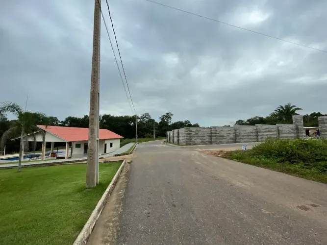 chácaras da Fazenda Lote Quitado em frente area de Lazer R$70 Mil