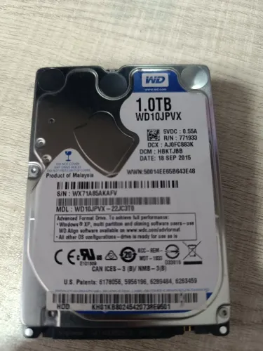 Hd notebook 1TB