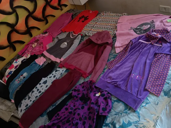 Lotinho de inverno menina 4 anos 15 peças