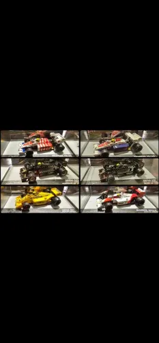 Colecao Senna 1:43 - 12 minis 1984 a 1994