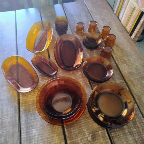 Conjunto DURALEX Âmbar 37 peças 