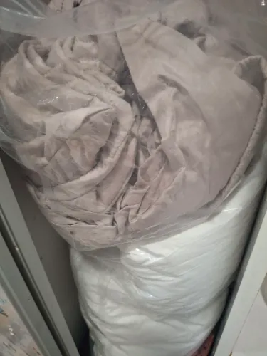 kit com com duvet de cama para casal mais capa ,novos!