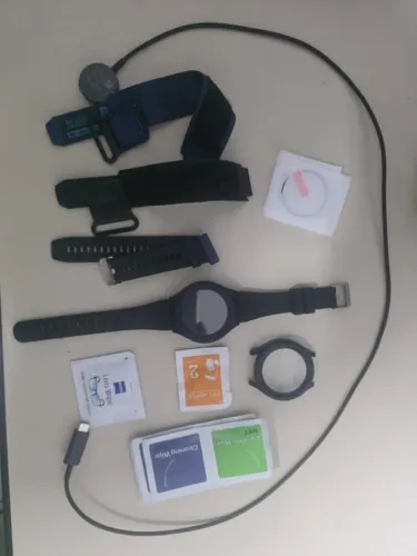 Samsung Galaxy Watch5 Pro BT 45mm - Completo + Acessórios