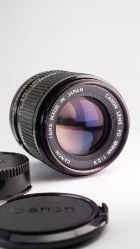 Lente Canon FD 100mm f2.8