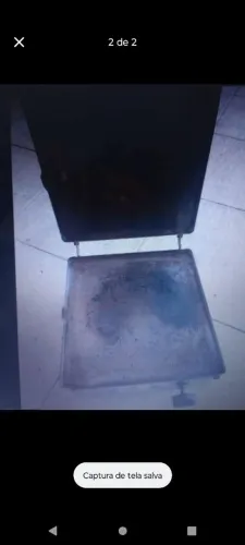 Chapa prensa a gás