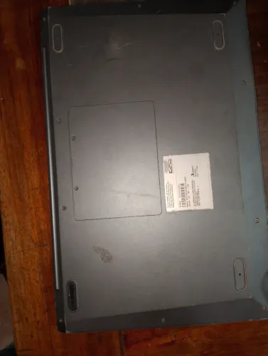 Notebook com defeito