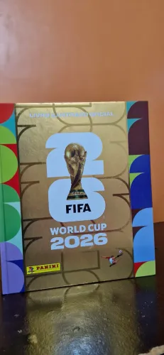 Álbum Copa Edição Ouro Capa Dura + Combo Figurinhas Com CR7 Incluso!
