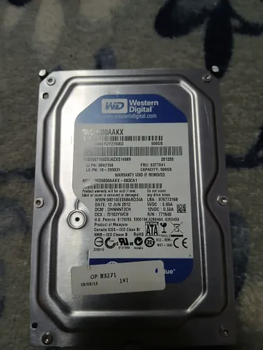 HD Western Digital WD Blue 500GB SATA 3,5