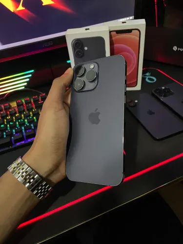 iPhone 14 Pro Max Roxo 128GB - Impecável
