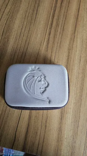 Case puff + acessórios 