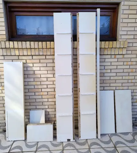 Painel e peças em MDF