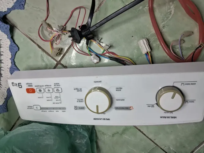 Placa + Painel Lavadora Brastemp 9kg Completo - Ótima Oportunidade!
