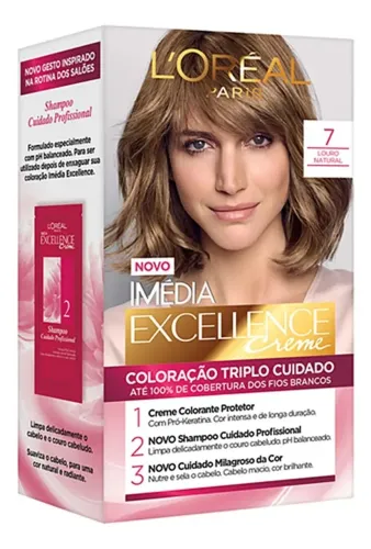 Tintura Imedia Louro Natural 7