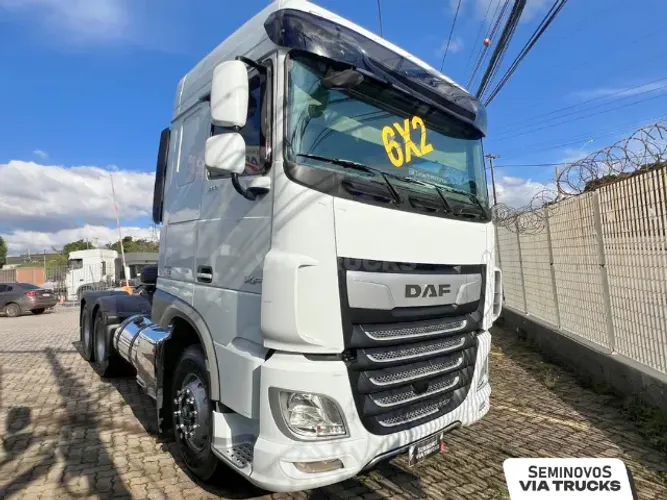 Caminhão DAF XF FTS 480 SPACE CAB 6x2 - 2021/2022 | Cavalo Mecânico DAF | Revisado
