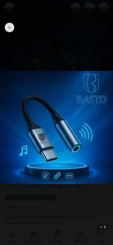 Cabo Adaptador tipo C