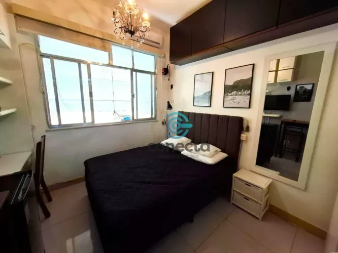 Apartamento com 1 dormitório para alugar, 23 m² - Centro - Niterói/RJ