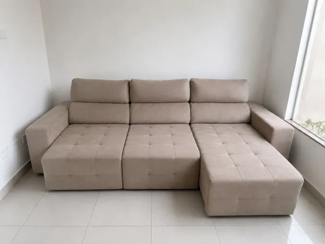 Sofá retrátil e reclinável 3m  