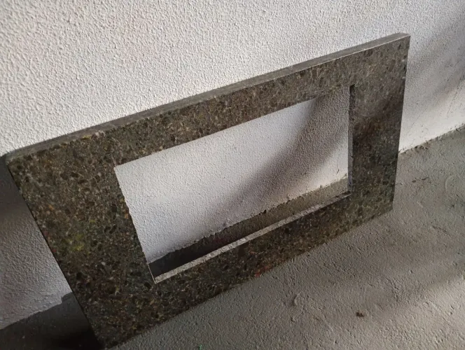 Vendo pedra de mármore verde ubatuba, para Cooktop pronta só instalar.