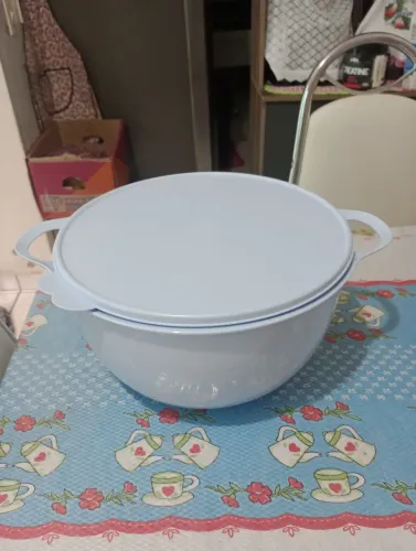 Tigela Criativa Tupperware 10L azul bebê