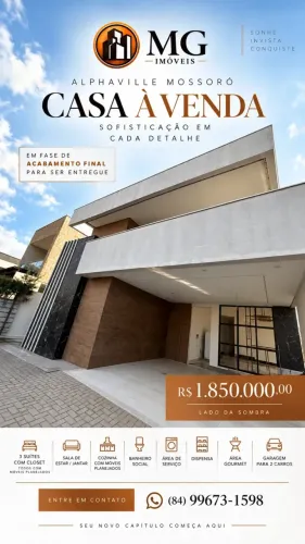 CASA A VENDA ALPHAVILLE MOSSORO