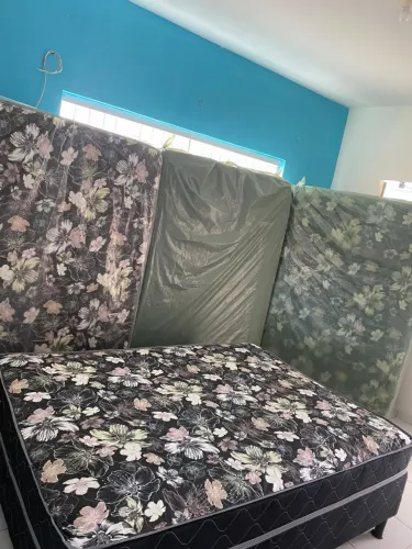 Cama box casal