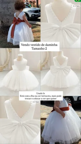Vestido de Daminha