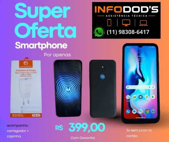 Celular moto E7 plus